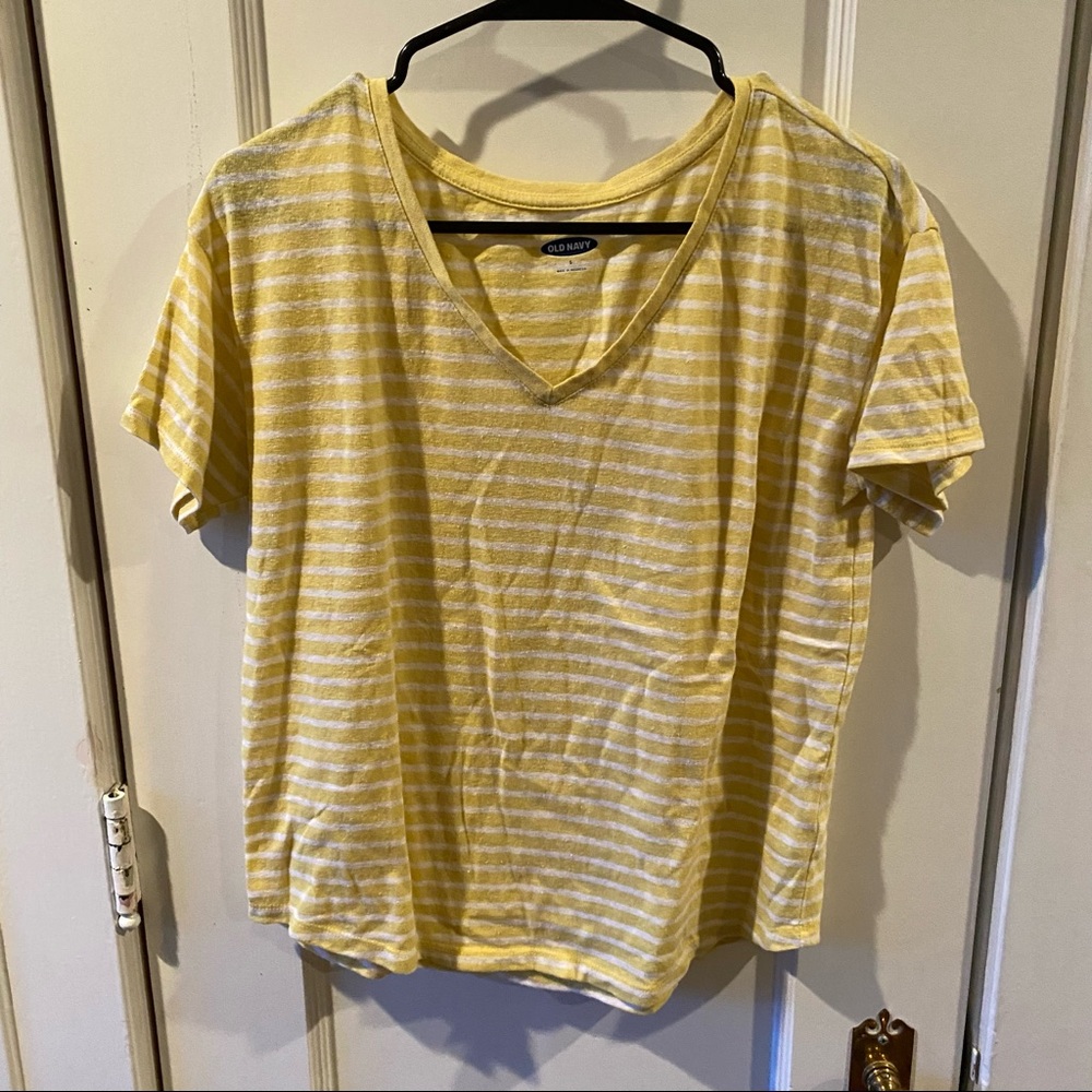 Old navy slub knit v-neck